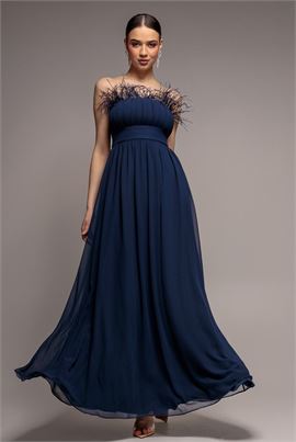 Bridesmaids Chiffon Maxi Dress