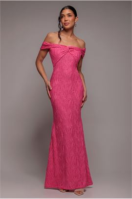 Front Knot Twist  Maxi Dress
