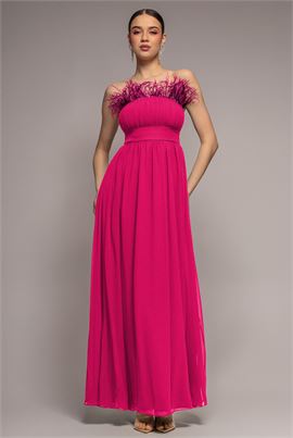 Bridesmaids Chiffon Maxi Dress